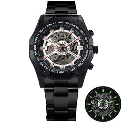 Men's Mechanical Golden Watch
