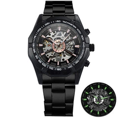 Men's Mechanical Golden Watch