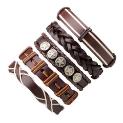 Leather Set Bracelet