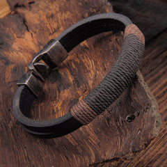 Hemp Leather Bracelet