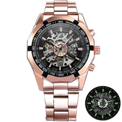 Men's Mechanical Golden Watch