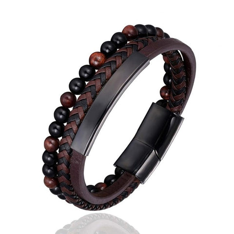 Braided Leather Bracelet