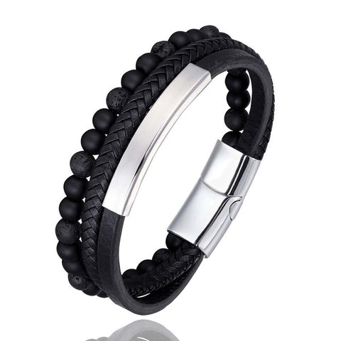 Braided Leather Bracelet