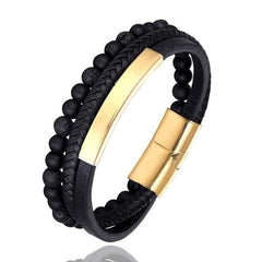 Braided Leather Bracelet