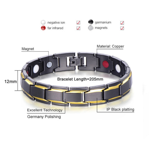 Magnetic Steel Bracelet