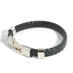 Magnetic Leather  Bracelet